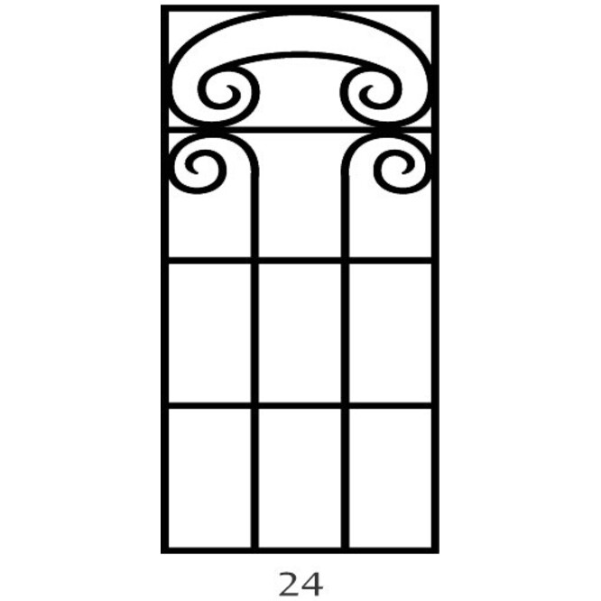 סורג לפלדלת 24