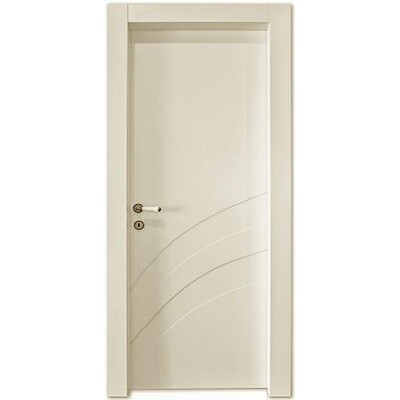 דלת פנים נגד מים פולימרית דגם גל בצבע שמנת דלת פנים נגד מים פולימרית דגם גל בצבע שמנת