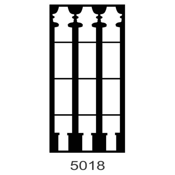 סורג לדלת חוץ 5018