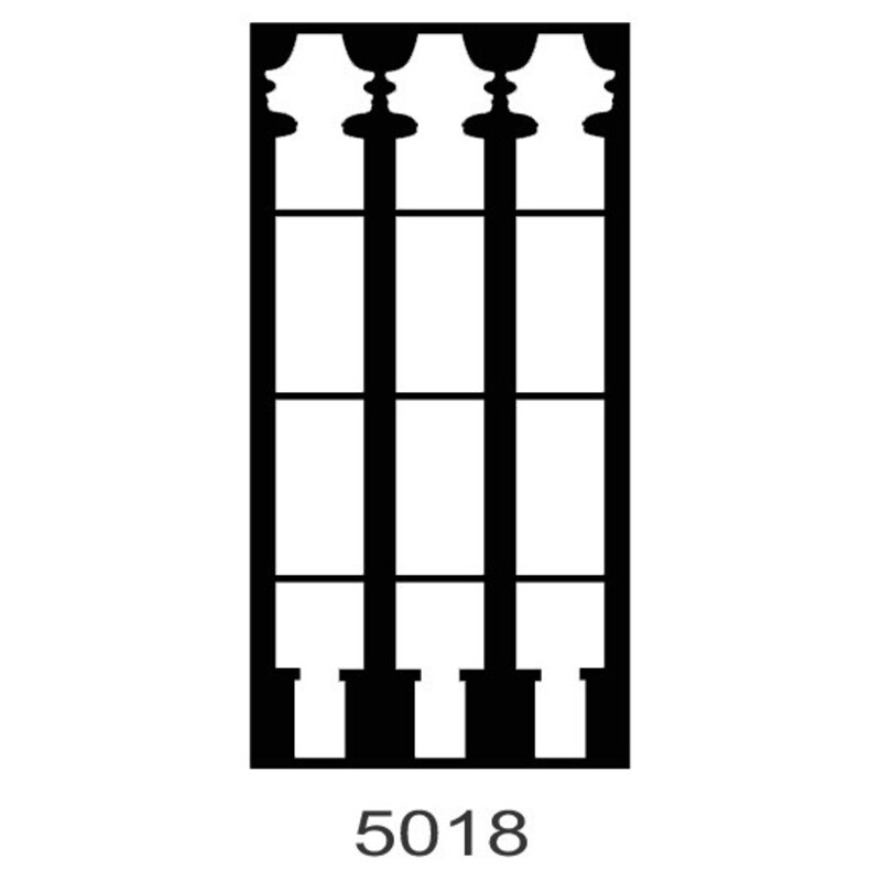 סורג לדלת חוץ 5018